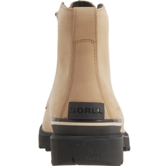 Sorel Men's Boots Caribou Six Waterproof Nubuck Leather Buff Size 15 New - Picture 5 of 8